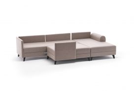 Coltar extensibil Belen, Balcab Home, 300x78x80 cm, lemn, crem