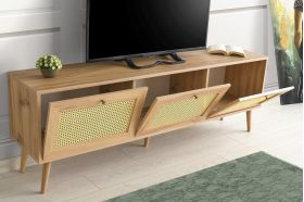 Comoda TV Likya, Kalune Design, 180x40x60 cm, natural