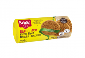 Biscuiti crocanti fara gluten Cereal Bisco, 220g, Schar