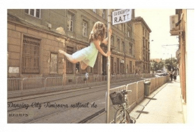 Carte postala - Dancing City - Timisoara - Model 1 | Vellant