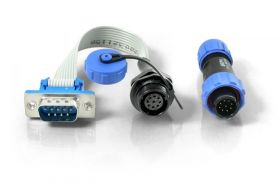 QuWireless QuRS232, Outdoor RS232 power socket & plug set (QRS232)
