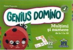 Genius Domino. Multimi si numere de la 1 la 10 - Flavio Fogarolo