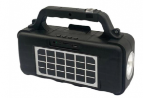 Boxa cu panou solar portabila CCLamp CL 820 Bluetooth USB radio FM