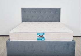 Saltea cu arcuri SomnART LETTO 180x200, înălțime 22 cm, ortopedică, husă matlasată, duritate medie-tare