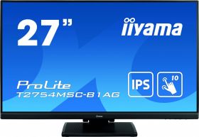 iiyama IIYAMA T2754MSC-B1AG 27inch IPS LED PCAP 10P Touch AG FHD Slim Bezel VGA HDMI (T2754MSC-B1AG)