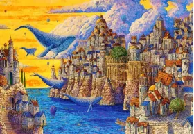Puzzle 1000 piese - Art Collection - The Farthest Boy | Castorland