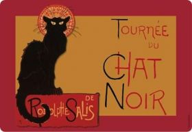 Suport pentru masa - Tournee du Chat Noir | Cartexpo