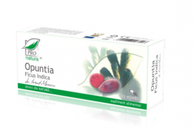 Opuntia Ficus Indica, 200cps, 60cps si 30cps - MEDICA 200 capsule