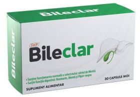 BILECLAR 30 Capsule MOI, Stimuleaza secretia biliara - SUNWAVE PHARMA