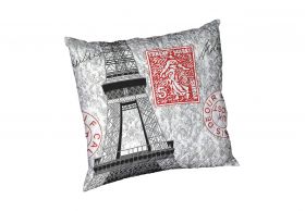 Perna Paris, microfibra matlasata Alcam, 70X70 cm