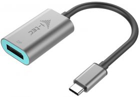 Adaptor iTec 1x USB 3.1 tip C Male - 1x DisplayPort Female, gri