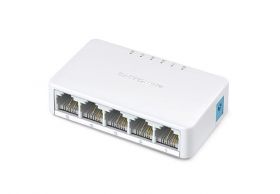 tplink TP-LINK MS105 5-Port 10/100Mbps Desktop Switch SPEC: 5× 10/100 Mbps Ports (MS105)