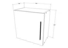 Cub Haga, O Usa, Stejar Wotan, L 50 x l 30 x H 50 cm