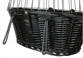 Cos Nuiele 50x41x35 cm pentru Bicicleta Negru 2818