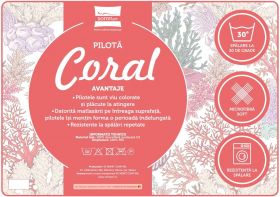 Pilota Coral microfibra Ultramarin Fill 300 g/mp, 200x220 cm