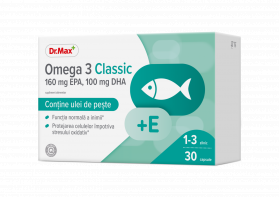 Dr. Max Omega 3 Classic, 30 comprimate moi