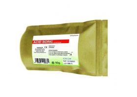 Acid boric, 50g -Infopharm