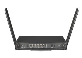 mikrotik Mikrotik hAP ac³ router wireless Gigabit Ethernet Bandă dublă (2.4 GHz/ 5 GHz) Negru (RBD53IG-5HACD2HND)