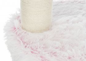 Ansamblu Harvey cu Sisal, 73 cm/54 x 40 cm, Alb-Roz, 44539