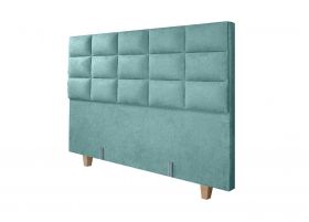 Pat matrimonial, Stockholm, Cubic E, 180x200 cm, saltea tip Pocket, topper memory, Mint