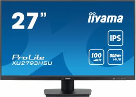 iiyama IIYAMA XU2793HSU-B6 27inch ETE IPS-panel 1920x1080 100Hz 250cd/m Speakers HDMI DisplayPort 1ms MPRT FreeSync USB-HUB (XU2793HSU-B6)