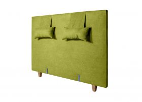 Pat matrimonial, Stockholm, Classic E, 140x200 cm, saltea tip Pocket, topper memory, Verde