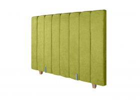 Pat matrimonial, Stockholm, Lines E, 180x200 cm, saltea tip Pocket, topper memory, Verde