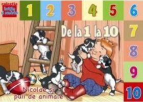 De la 1 la 10 - Nicolae si puii de animale