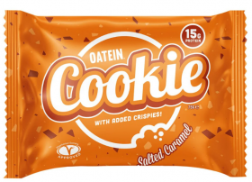 Biscuit proteic cu aroma de caramel sarat High Protein Cookie, 75g, Oatein