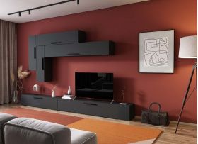 Living Pati 150 - Mobila Sufragerie Gri Antracit