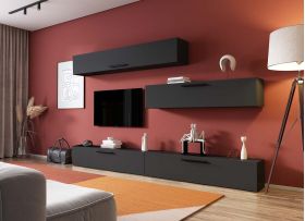 Living Pati 158 - Mobila Sufragerie Gri Antracit