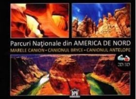 Parcuri nationale din America de Nord 2D+3D + ochelari