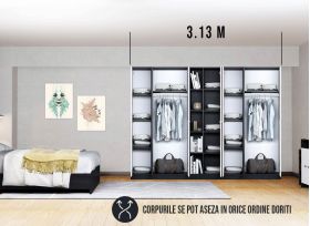 Dressing 3.13m / Dulap Dormitor Mario