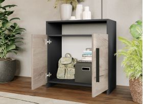 Set Mobila Dormitor Gri Noce C4