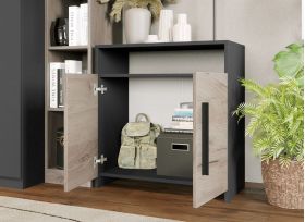 Set Mobila Dormitor Gri Noce C6