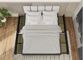 Set Mobila Dormitor Gri Noce C4