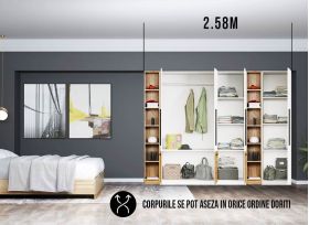 Dressing 2.58m / Dulap Dormitor Timea