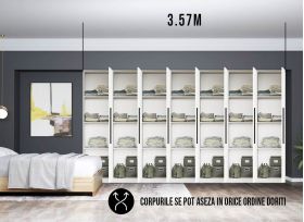 Dressing 3.57m / Dulap Dormitor Timea
