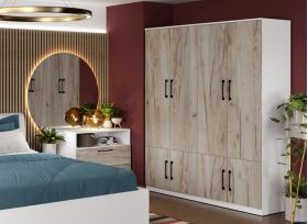 Dulap Relax Alb / Stejar k02 - C164/03