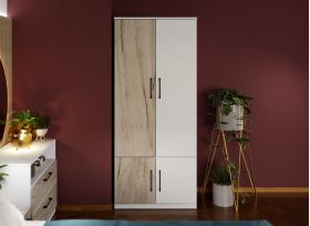 Dulap Relax Alb / Stejar k02 - C83/03