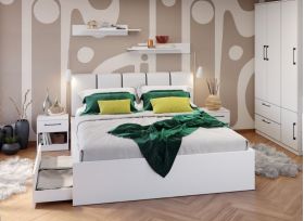 Set Mobila Dormitor Snow C21 tapitat