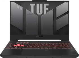 Laptop ASUS Gaming 15.6'' TUF A15 FA507NU, FHD 144Hz, Procesor AMD Ryzen™ 7 7735HS (16M Cache, up to 4.75 GHz), 8GB DDR5, 512GB SSD, GeForce RTX 4050 6GB, No OS, Mecha Gray