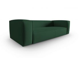 Canapea 4 locuri, Mackay, Cosmopolitan Design, 230x94x73 cm, catifea tricotata, verde