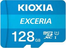 Card memorie KIOXIA Micro SDXC Exceria 128GB UHS-I U1 Clasa 10 + Adaptor SD