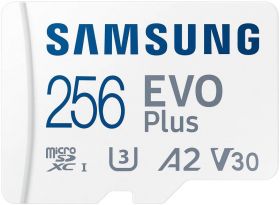 Card memorie Samsung Micro SDXC EVO Plus UHS-I U3 Clasa 10 256GB + Adaptor