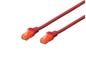 DIGITUS CAT 6, U-UTP patch cord, PVC AWG 26/7, length 7 m, color red (DK-1612-070/R)