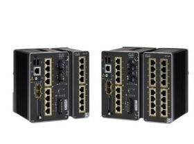 cisco Cisco Catalyst IE3300 Gestionate L2/L3 10G Ethernet (100/1000/10000) Power over Ethernet (PoE) Suport Negru (IE-3300-8P2S-A)