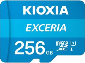 Card memorie KIOXIA Micro SDXC Exceria 256GB UHS-I U1 Clasa 10 + Adaptor SD