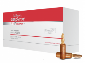 Tratament anticaderea parului, Gerovital Derma H3 12fiole x 10ml - Gerovital