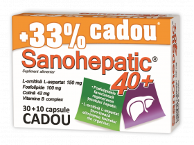 Sanohepatic 40+, 30 capsule, Natur Produkt